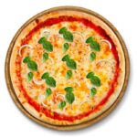 Pizza Spinaci – Pizza mit Spinat, Zwiebeln und Mozzarella