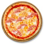 Pizza Mascarpone – Pizza mit Mascarpone, Mozzarella und Hinterschinken