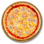 Pizza Wolfi – Pizza mit Thunfisch, Zwiebeln und Mais