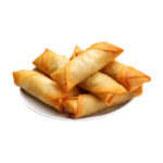 Frühlingsrollen – Knusprig frittierte Teigröllchen gefüllt mit Gemüse