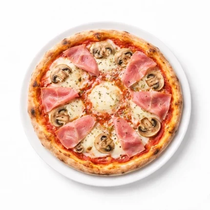 Pizza Prosciutto e Funghi